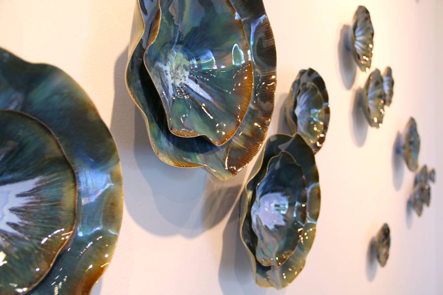 Details of "Tides" by Lucrecia Waggoner | Porcelain Artist
